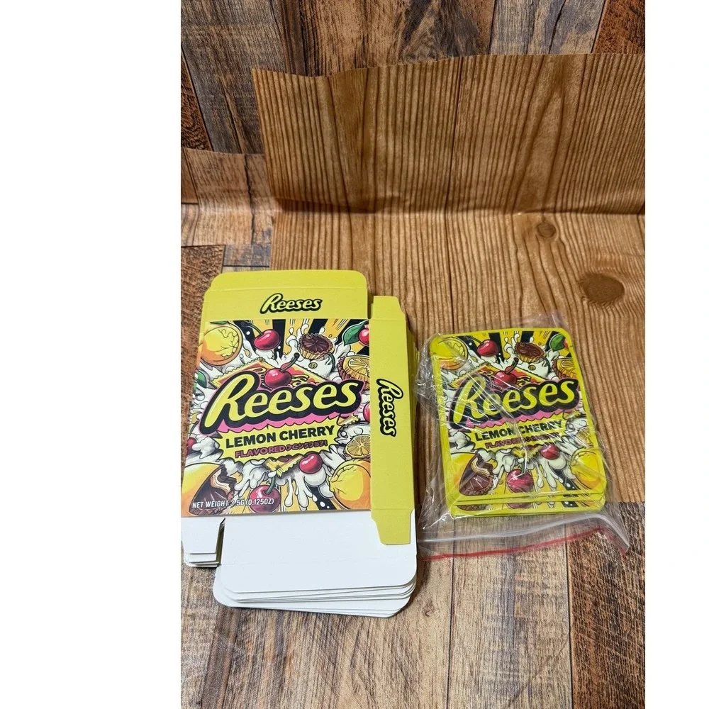 Colorful Smell-Proof 3.5g Mylar‎ Storage Bags – Resealable Foil Pouches Retro